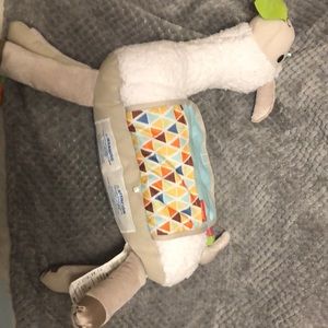 Grow with me tummy time llama